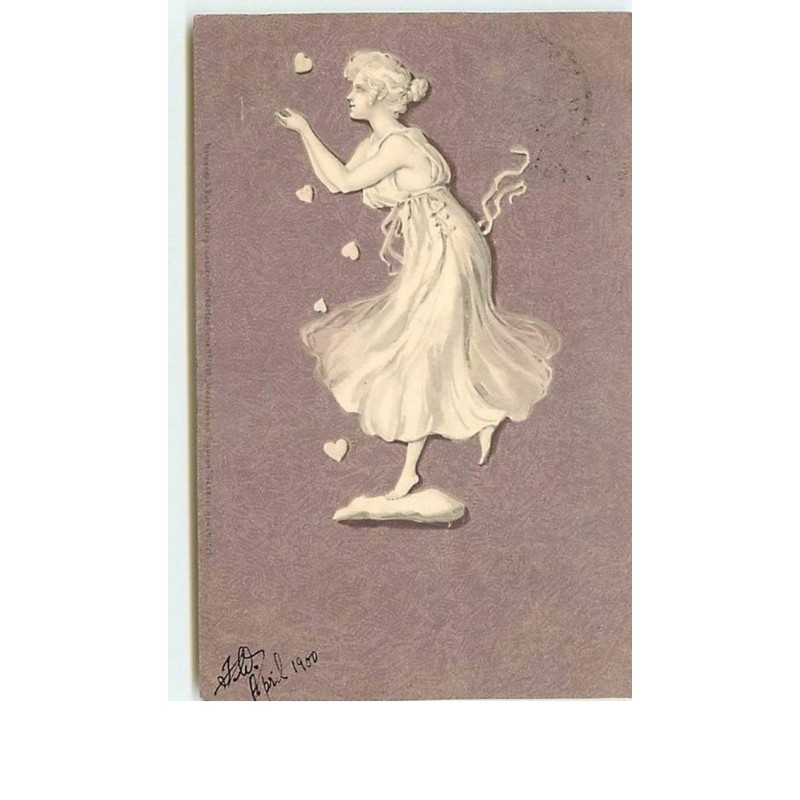n°10463 - Carte Fantaisie - Meissner serie n°1069 - MSM - Femme