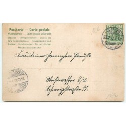 n°14750 - Fröhliche Weihnachten - Enfants regardant des cadeaux sortir de la cheminée
