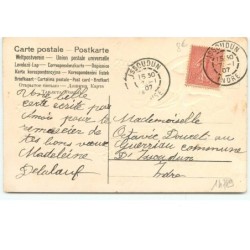 n°14789 - Carte Gaufrée - Bonne Année - Angelots décorant une pendule