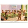 n°14796 - Arthur Thiele - Teddyschule : Gesangstunde - Teddy Bear - violon