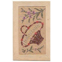 n°14812 - Carte Brodée -...