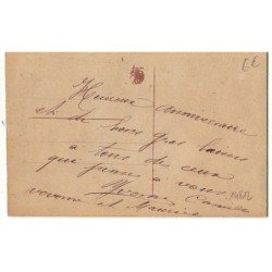 n°14812 - Carte Brodée - Anniversaire - Panier