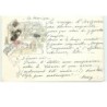 n°14826 - Art Nouveau - Jeune femme écrivant sur une écritoire