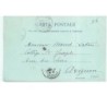 n°14826 - Art Nouveau - Jeune femme écrivant sur une écritoire