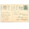 n°14845 - Carte Gaufrée - Fröhliche Weihnachten - Fillette portant un panier rempli de pomme tenant un chien en laisse