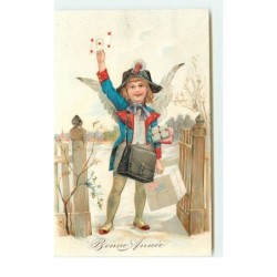 n°14873 - Carte Gaufrée -...