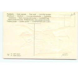 n°14873 - Carte Gaufrée - Bonne Année - Ange habillé apportant des lettres et des cadeaux