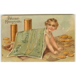 n°14876 - Carte Gaufrée -...