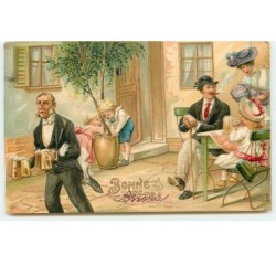 n°14891 - Carte Gaufrée -...