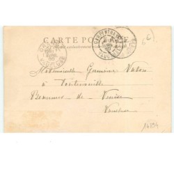 n°14894 - Raphael Tuck - Jeune femme faisant une pelote de laine avec une fillette