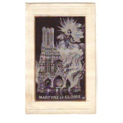 n°14908 - Carte Brodée...