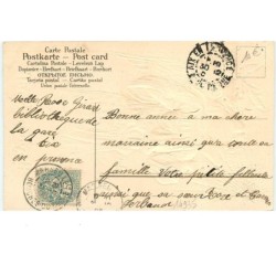 n°14935 - Carte Gaufrée - Joyeux Noël - Ange sonnant une clochette