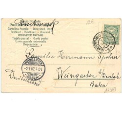 n°14943 - Carte Gaufrée - 1er Januar - Fillette trinquant