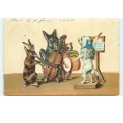 n°14962 - Groupe d'animaux...