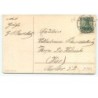 n°14981 - Carte Fantaisie - Glückliches Neujahr - Garçon portant une hotte remplie de trèfles