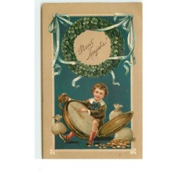 n°15045 - Carte Gaufrée -...