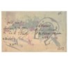 n°15059 - Carte Celluloïd - Bonne Année - Fer à Cheval et houx