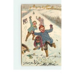 n°15124 - Carte Gaufrée -...