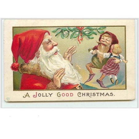 n°1519 - Carte Gaufrée -  A Jolly good Christmas
