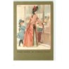 n°15204 - Publicité - Fernet-Branca dei Flli Branca Milano - Femme élégante avec une fillette devant une vitrine