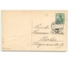 n°15244 - Carte Gaufrée - Enfant portant 2 bouteilles de Champagne et Pendule