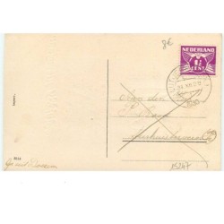 n°15247 - Carte Fantaisie - Gelukkig Neuwjaar - Gnomes, lutins peignant un 1