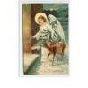 n°1525 - Carte Gaufrée - Christmas Greetings - Ange et biche