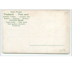 n°1526 - Carte Gaufrée - Fröhliche Weihnanachten - Ange dans un médaillon