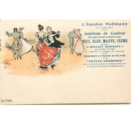 n°15260 - Guillaume - La Valse - Publicité L'Amidon Hoffmann