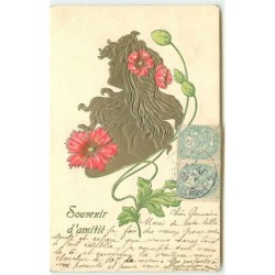 n°15271 - Carte Gaufrée -...