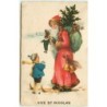 n°15291 - Vive St. Nicolas - Enfant regardant St Nicolas