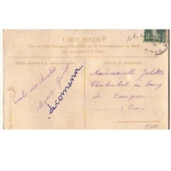 n°15400 - Carte en relief - Amitié Sincère - Iris