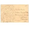 n°15407 - Carte peinte à la main - Jeune femme légèrement vêtue jouant avec une balle et un chat