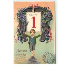 n°15414 - Carte Gaufrée -...