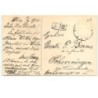n°15434 - MM Vienne n°435 - Fröhliche Ostern - Fillettes l'une portant des poussins, l'autre un mouton