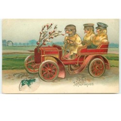 n°15440 - Carte Gaufrée -...
