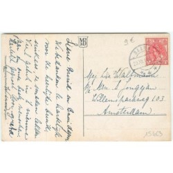 n°15463 - Gelukkig Nieuwjaar - Fillettes autour d'un champignon - Lia Doring