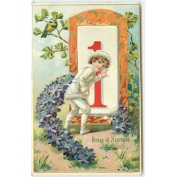 n°15473 - Carte Gaufrée -...