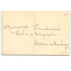 n°15505 - Meissner - Jeune femme portant un chapeau vert
