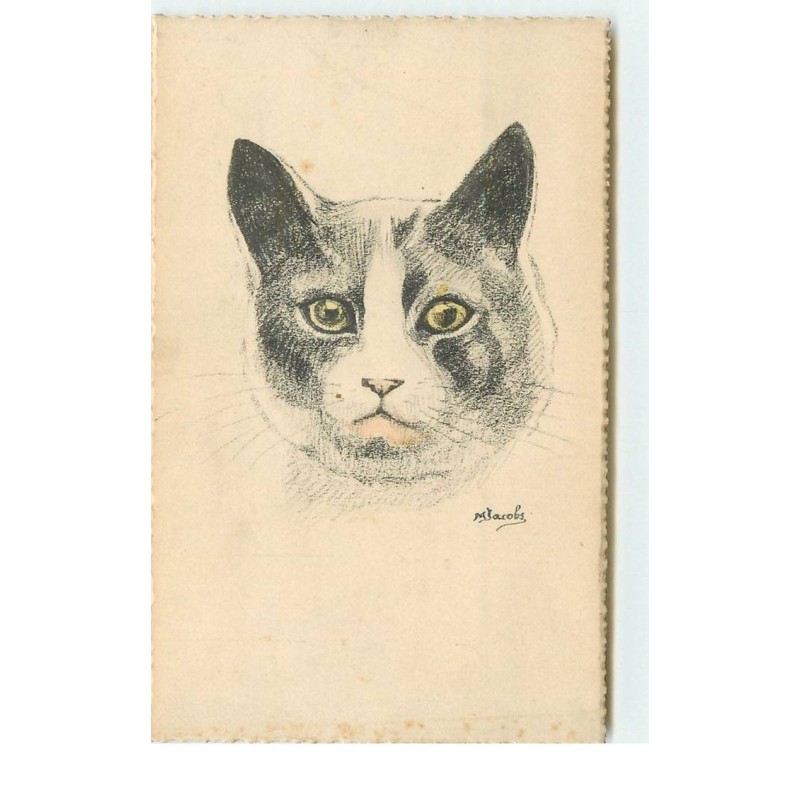 n°15512 - Jacobs - Tête de Chat