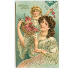 n°15525 - Carte Gaufrée -...