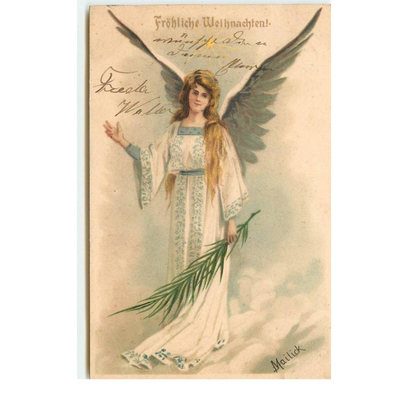 n°15549 - Mailick - Fröhliche Weihnachten - Ange Gardien