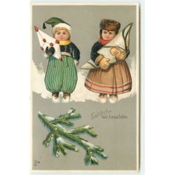 n°15561 - Carte Gaufrée -...