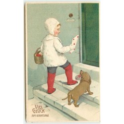 n°15576 - Carte Gaufrée -...