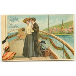 n°15591 - Carte Gaufrée -...