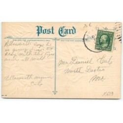 n°15629 - Carte Gaufrée - Merry Christmas - Père Noël