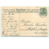 n°10535 - Carte Fantaisie Gaufrée - Viel Gluck im  Neuen Jahr - Angelots et sacs de pièces