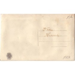 n°15651 - Carte Brodée - L'Union fait la Force - Drapeaux et Fer à Cheval