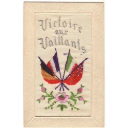 n°15653 - Carte Brodée -...