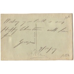 n°15654 - Carte Brodée - Happy Christmas - Bougies